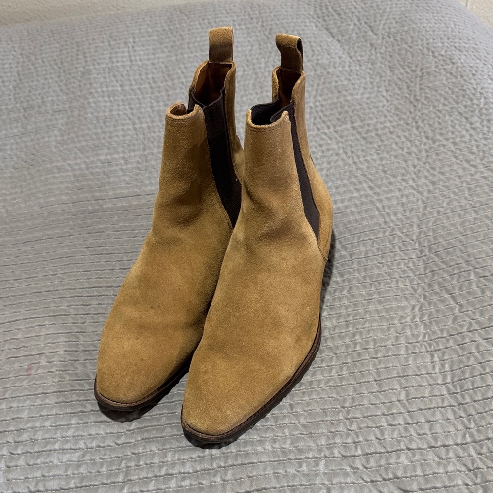 Gordon Rush Light Brown Suede Boots